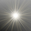 © berezovskyi - Bright shining star. Bursting explosion. Transparent background only in EPS 10