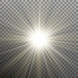 © berezovskyi - Bright shining star. Bursting explosion. Transparent background only in EPS 10
