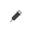© Rovshan - syringe icon. sign design