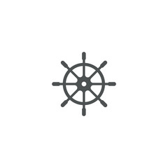 Poster - shipwind icon. sign design