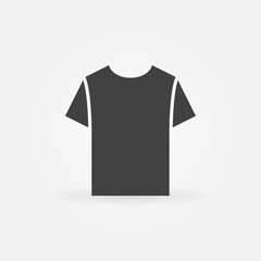 Tshirt icon. Vector t-shirt symbol 
