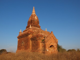 Pagoda at old Bagan Myanmar