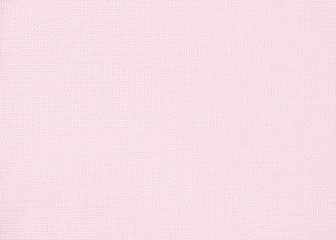 Pink canvas burlap fabric texture background for arts painting in sweet pastel color