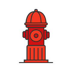 Sticker - Hydrant color icon