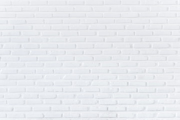 Sticker - White brick wall background and pattern