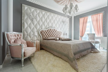 Interior Of A Classic Style Bedroom In Luxury House
