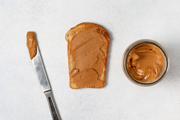 Sticker - toast with peanut butter