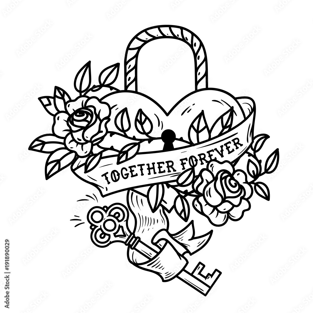 Heart and Lock Tattoo Ideas You’ll Love