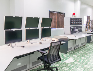 Control room and panel for operation of modern power plant