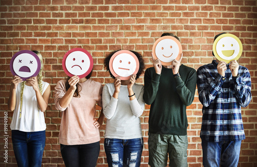 Fotografía Cute portrayal of a range of different emotions