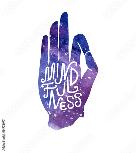 uwaznosc-recznie-rysowane-ilustracja-reka-w-jodze-i-napis-jaskrawa-akwareli