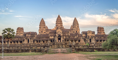 Plakat Powrót do świątyni Angkor Wat, Siem Rep, Kambodża