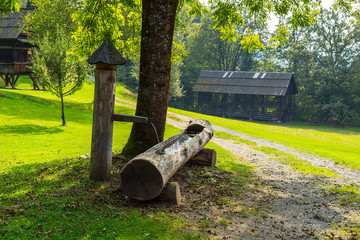 Poster - Wooden Mountain House