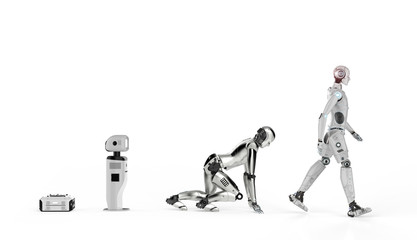 robot evolution or technology evolution