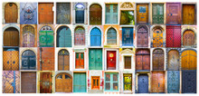 Collage Of Medieval Front Doors