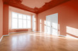  empty room in classical restored building  - real estate interior -