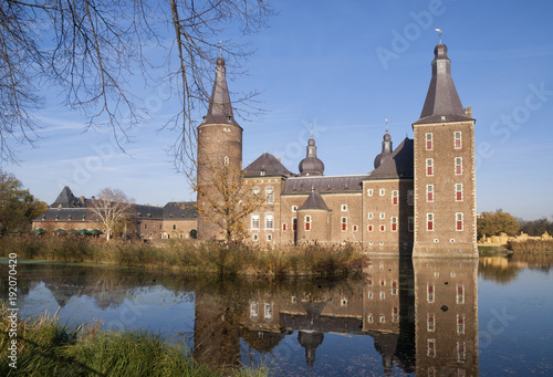 Plakat Średniowieczny zamek Hoensbroek