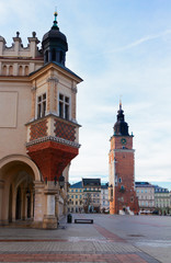 Wall Mural - Market square in Krakow, Poland