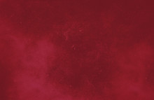 Red Dark Background Of School Blackboard Colored Texture Or Red Paper Texture. Red Black Vignetted Blank Aged Background.