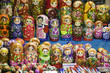 © evgenii - Russian Souvenir counter with nested dolls
