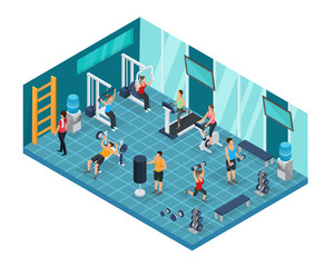 Sticker - Isometric Fitness Concept