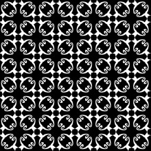 Seamless Abstract Vintage Black White Pattern