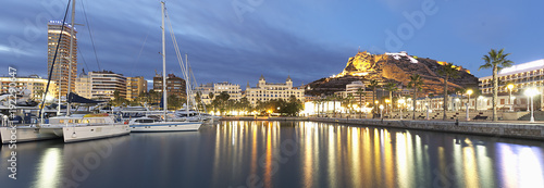 Fotografia  Panoramic view of the city of Alicante