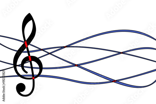 Portee Musicale Ondoyante Stock Illustration Adobe Stock Portee Musicale Ondoyante Stock Illustration Adobe Stock