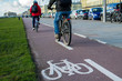 © Ben - Two cyclists on cycle path