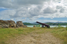 An Old Cannon At Fort James, Antigua