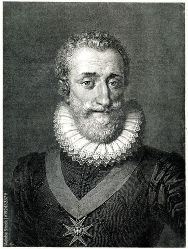 Cuadros en Lienzo Henry IV of France, King of Navarre (as Henry III) and King of France (from Spam