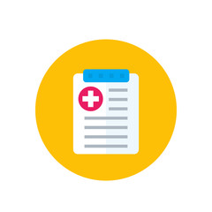 Canvas Print - health plan icon on white