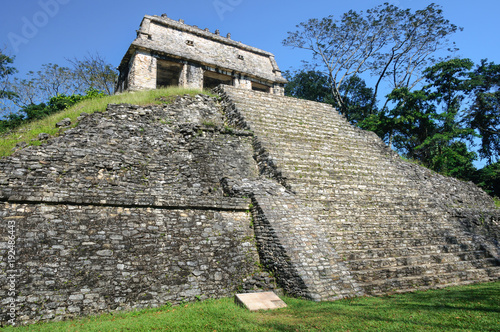 Plakat Antyczny Majski miasto Palenque, Meksyk