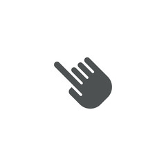 Sticker - click icon. sign design