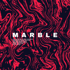 Poster - Marble texture background. Deep pink, red and fluid colors background. Trendy abstract paint splash