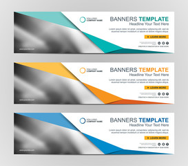 Wall Mural - abstract web banner design background or header templates