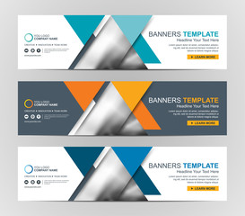 Wall Mural - abstract web banner design background or header templates