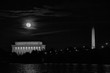 Full Moon Over Washington DC