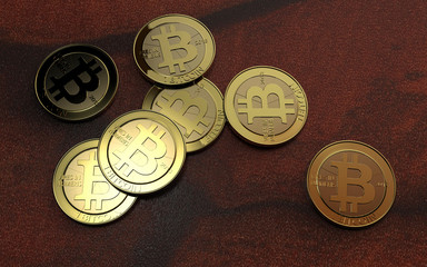 Bitcoin coins 004