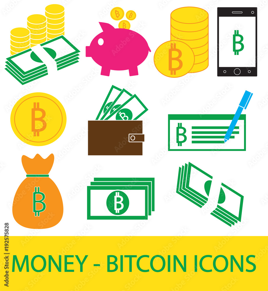 Crypto icon set (99) foto