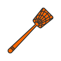 Sticker - Fly-swatter color icon