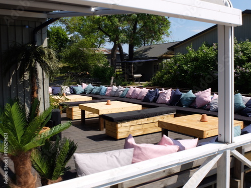 Hotel Table Chaise Piscine Bistro Jardin Ete Patio