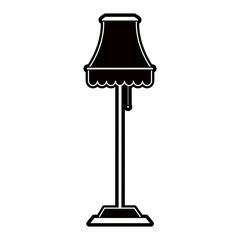 Poster - Light lamp isolated icon vector illustration graphic design