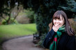 © Peter Austin - A beautiful young Japanese lady in the park