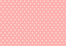 Yellow Pink Dots Background
