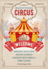 Circus Advertising Poster