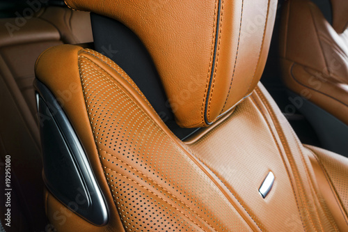 Modern Luxury Car Inside Interior Of Prestige Modern Car