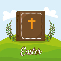 Wall Mural - easter celebration design