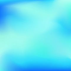 Wall Mural - vector blue blurred gradient style background. abstract smooth colorful illustration, social media w