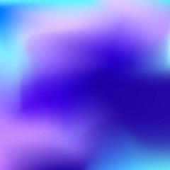Wall Mural - vector blue blurred gradient style background. abstract smooth colorful illustration, social media w